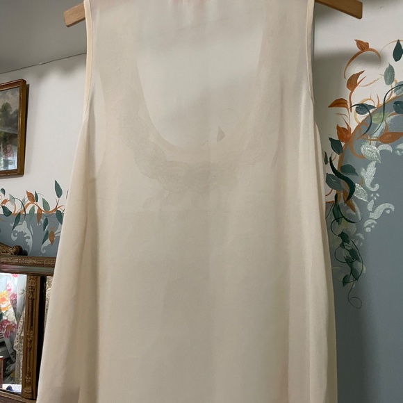 Philosophy tank, size extra small beaded sheer - Picture 2 of 5